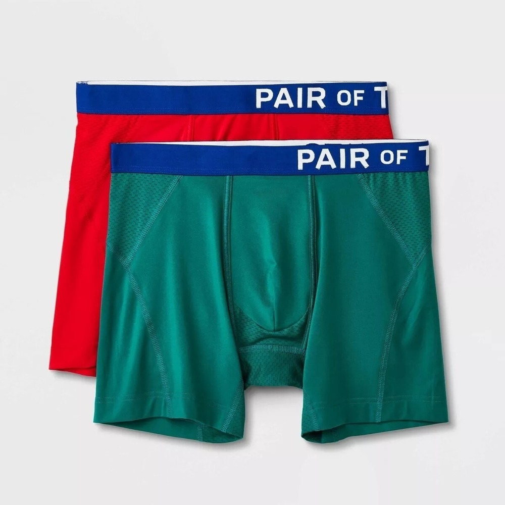 Pair of‎ Thieves Men's SuperCool Boxer Briefs 2pk Size Large